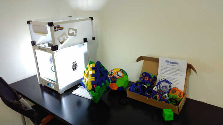 3D Drucker mit Druckerzeugnissen